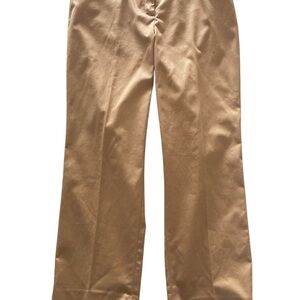 Jones New York Signature Woman Dark Tan Trousers with Stretch, Size 16W, NWT